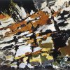 Louis Van Lint, Terre et eau, 1961-63, huile sur toile, 183 x 207 cm, collection privée