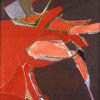 Louis Van Lint, Rouge ardent, 1979, huile sur toile, 116 x 89 cm, collection privée, Verviers